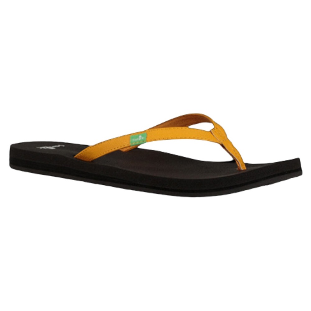 NWT Sanuk Yoga Joy Mustard 7